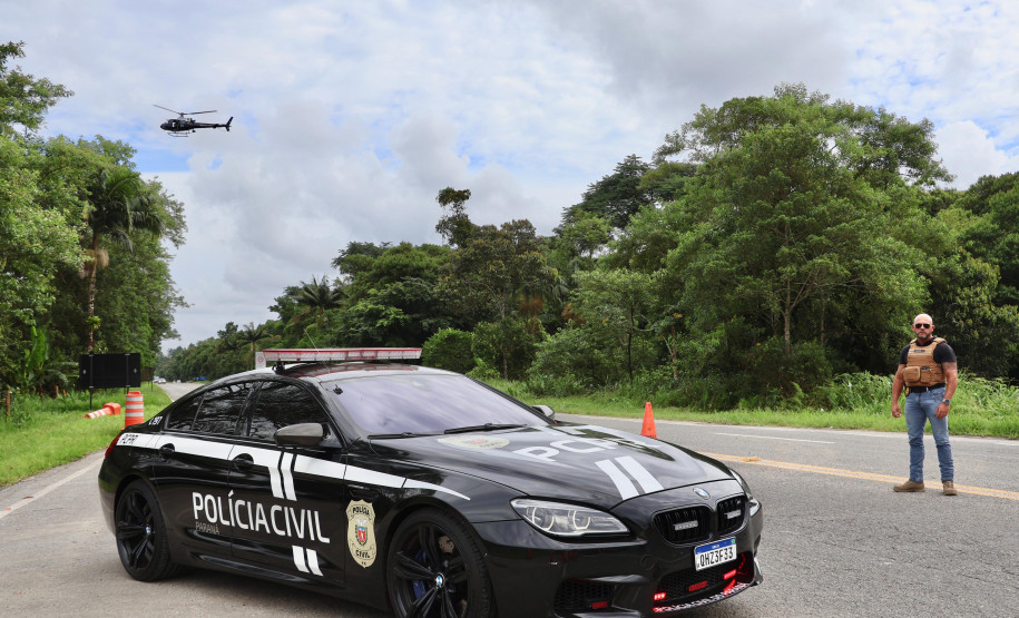 Forças de segurança fazem operação integrada nas rodovias de acesso ao Litoral
