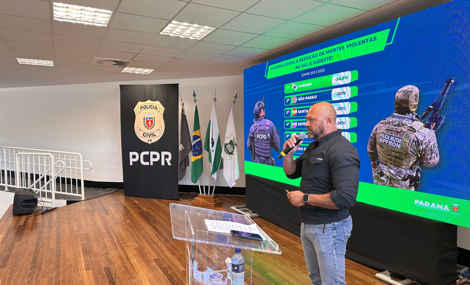 PCPR inicia curso de formação para 103 novos policiais civis em Curitiba
