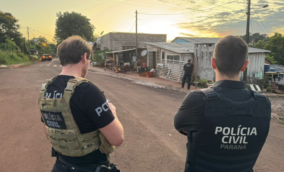 PCPR prende 32 pessoas em megaoperação de combate ao tráfico no Oeste do Estado