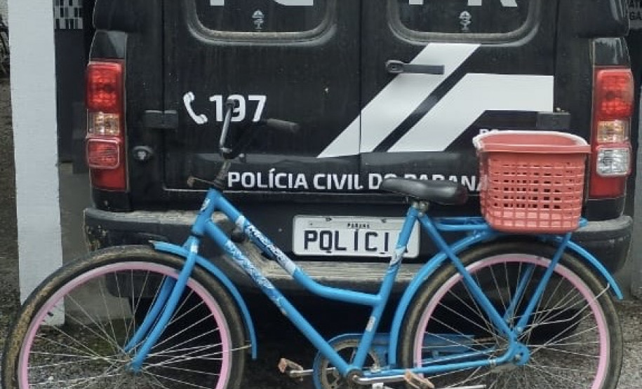 PCPR prende homem em flagrante por receptação e recupera bicicleta furtada em Morretes