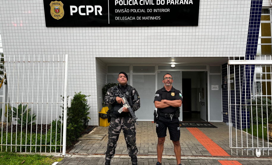 PCPR e PMPR elucidam morte em Matinhos e prendem suspeito em menos de 24h