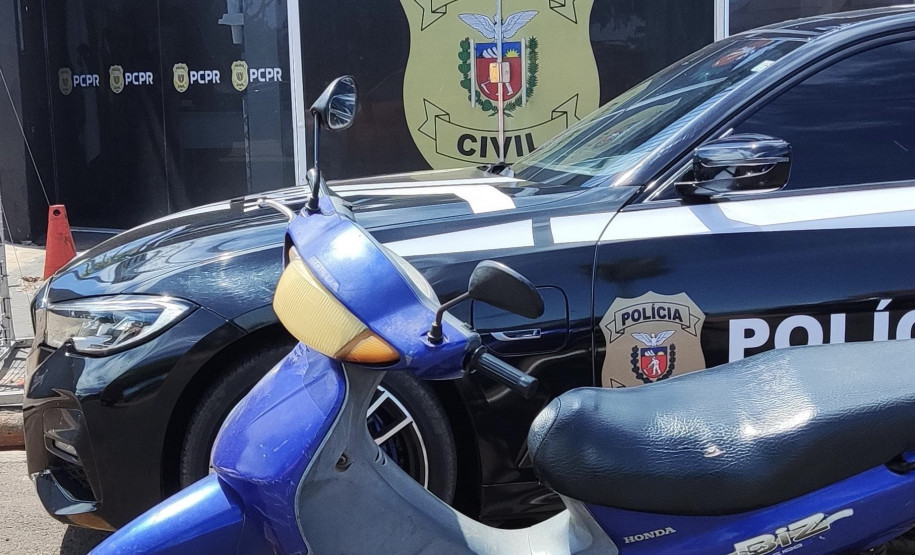 PCPR recupera motocicleta furtada e prende mulher por receptação em Porto Rico