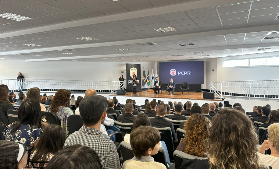 103 novos policiais civis tomam posse e reforçam o efetivo da PCPR