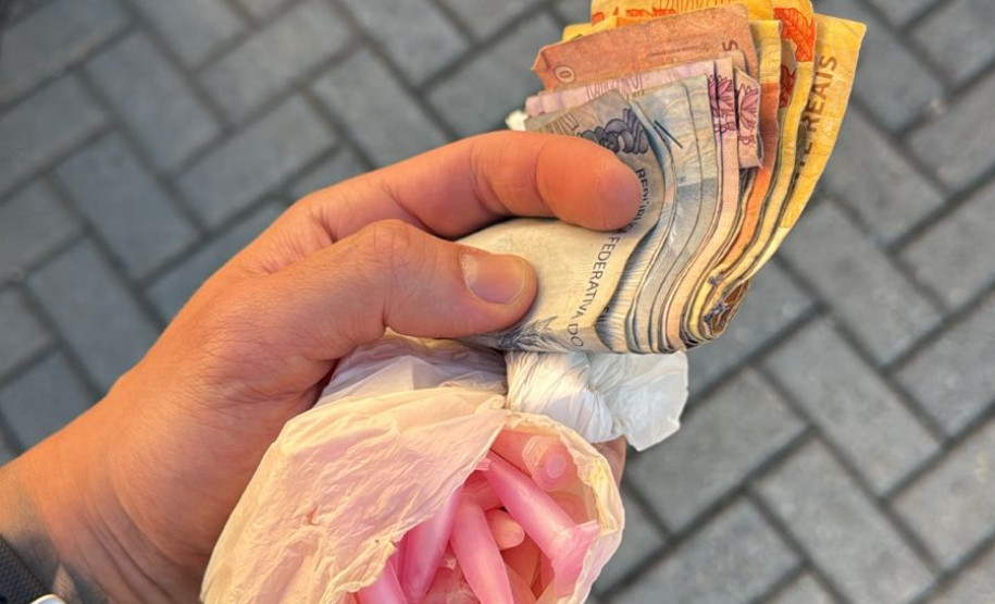 PCPR prende homem em flagrante por tráfico de drogas em Almirante Tamandaré