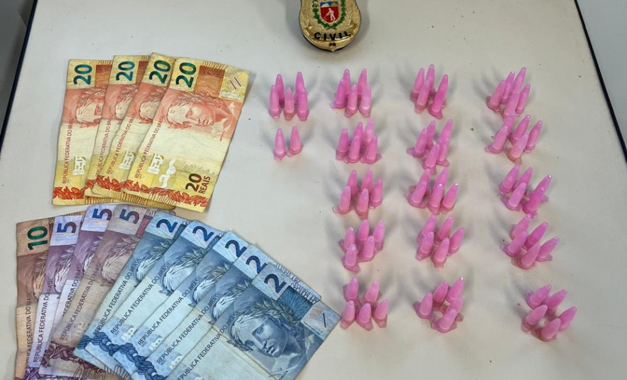 PCPR prende homem em flagrante por tráfico de drogas em Almirante Tamandaré