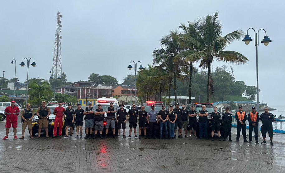 Ação conjunta das forças de segurança promove cidadania e segurança em Guaraqueçaba