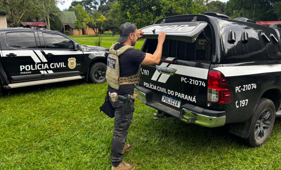 PCPR prende oito pessoas e apreende dois adolescentes durante operação nos Campos Gerais