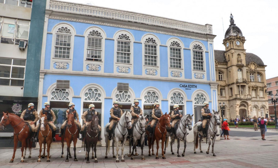 Segurança reforçada em Curitiba: Estado e prefeitura montam força-tarefa para região central