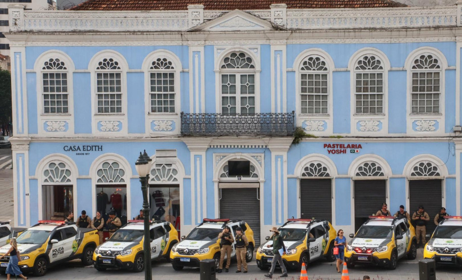 Segurança reforçada em Curitiba: Estado e prefeitura montam força-tarefa para região central