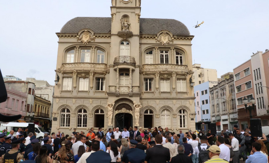 Segurança reforçada em Curitiba: Estado e prefeitura montam força-tarefa para região central