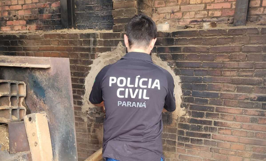 PCPR incinera mais de 100 quilos de pasta base de cocaína em Araucária