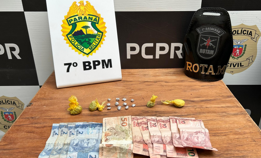 PCPR e PMPR prendem cinco pessoas por tráfico de drogas e associação para o tráfico em Rondon