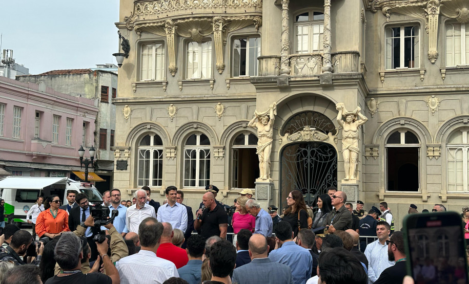 Segurança reforçada em Curitiba: Estado e prefeitura montam força-tarefa para região central