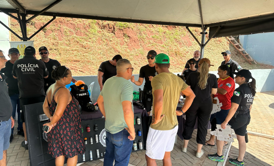 Delegado-geral da PCPR participa do ciclo de exposições das forças de segurança em Porto Rico