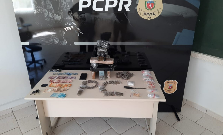 PCPR prende homem em flagrante por tráfico de drogas em Arapoti