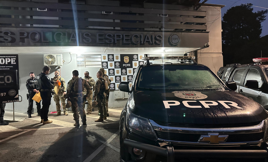PCPR prende mulher durante operação contra organização criminosa especializada em furtos