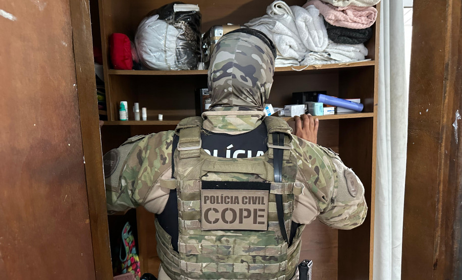 PCPR prende mulher durante operação contra organização criminosa especializada em furtos