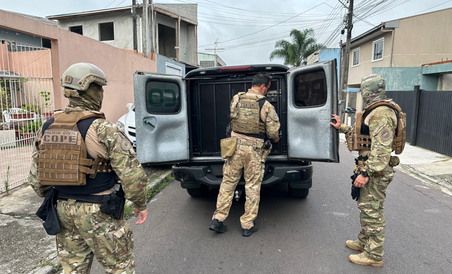 PCPR prende mulher durante operação contra organização criminosa especializada em furtos