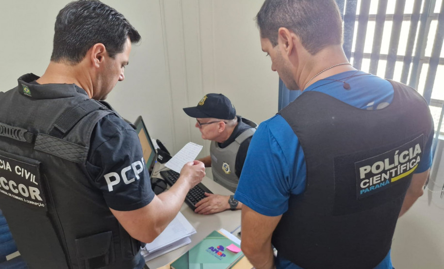 PCPR e PCP deflagram operação para investigar desvio de recursos públicos em São Miguel do Iguaçu