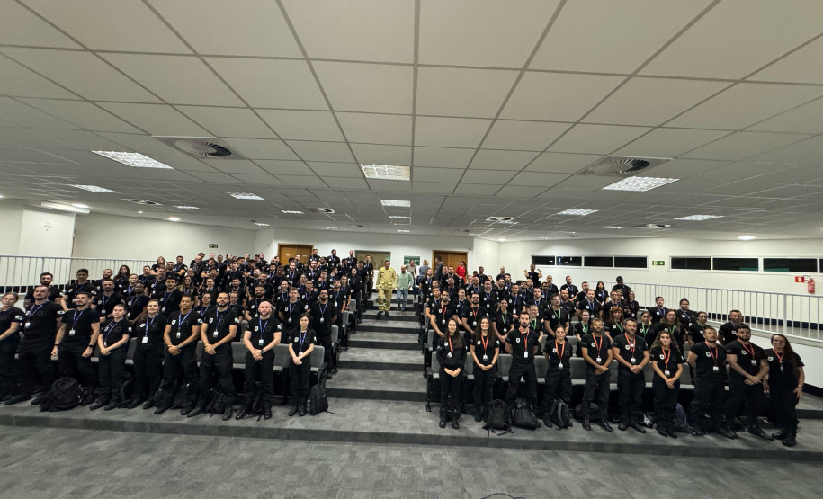 PCPR participa de treinamento de atendimento de urgência e emergência do CBMPR