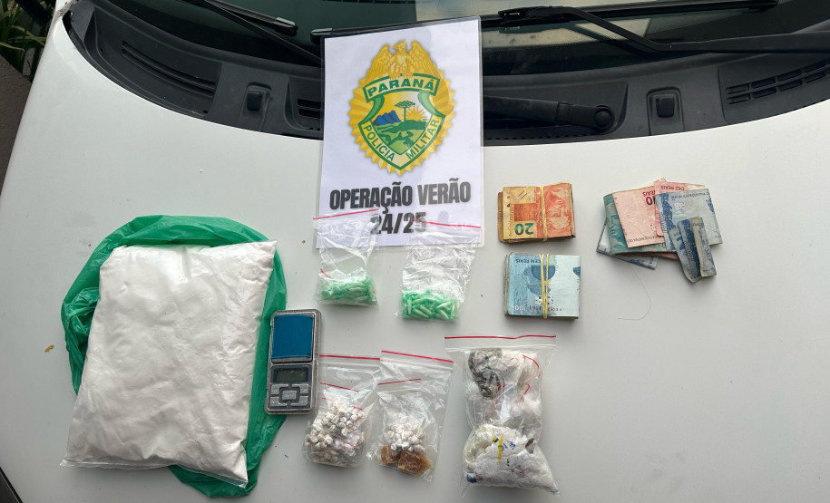 PCPR e PMPR prendem oito pessoas e apreendem drogas em operação contra organização criminosa envolvida no tráfico de drogas no Litoral