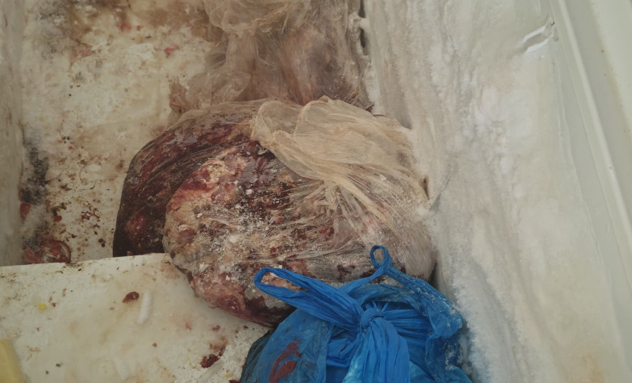 PCPR e Vigilância Sanitária apreendem 161 quilos de carne e prendem homem responsável em Pontal do Paraná