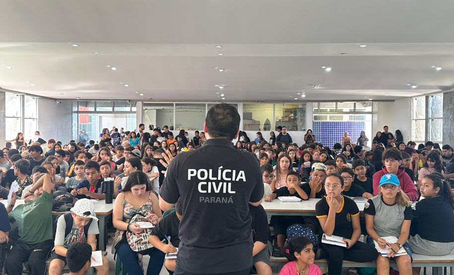 PCPR realiza palestra orientativa em combate a crimes sexuis em Pontal do Paraná