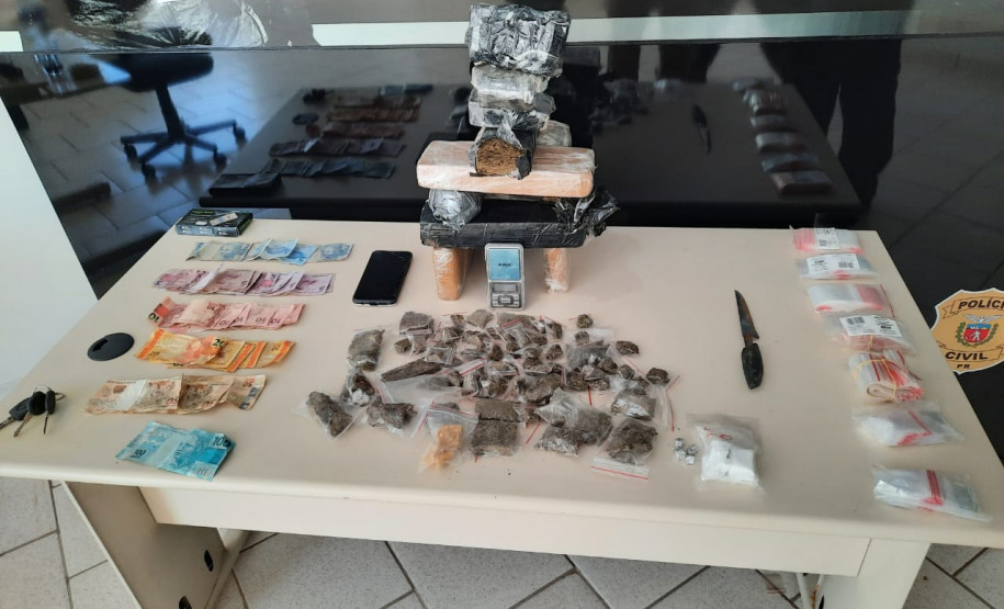 PCPR prende homem em flagrante por tráfico de drogas em Arapoti