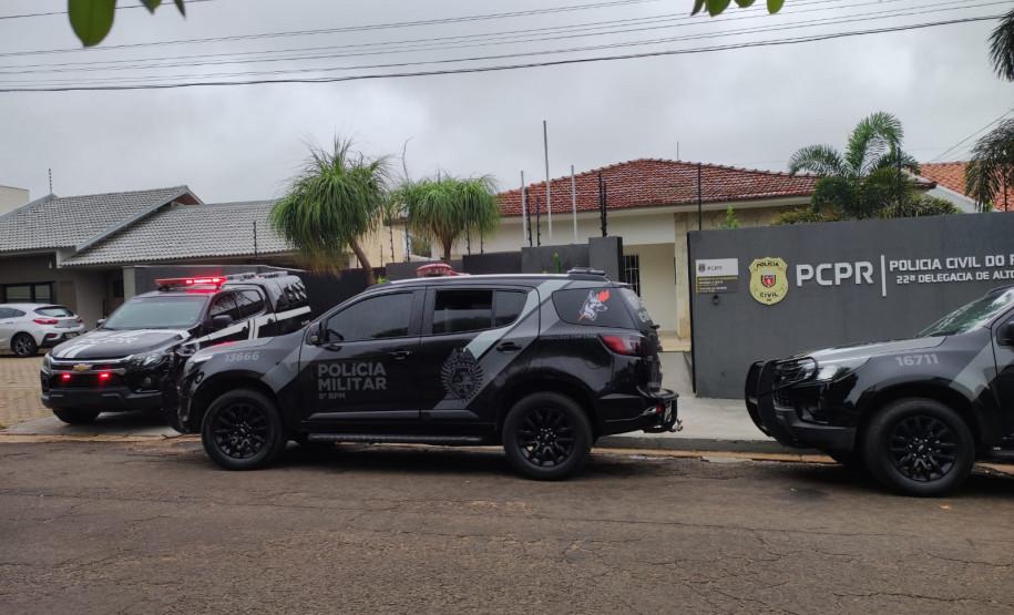 PCPR e PMPR prendem sete pessoas e apreendem um adolescente durante operação em Alto Paraná