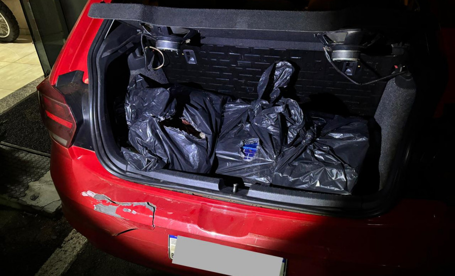 PCPR prende homem em flagrante por tráfico de drogas e apreende carga avaliada em R$ 134 mil em Pato Branco