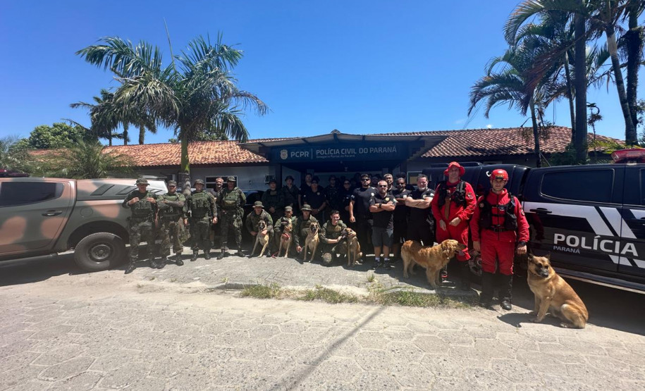 PCPR realiza instrução operacional conjunta em Pontal do Paraná