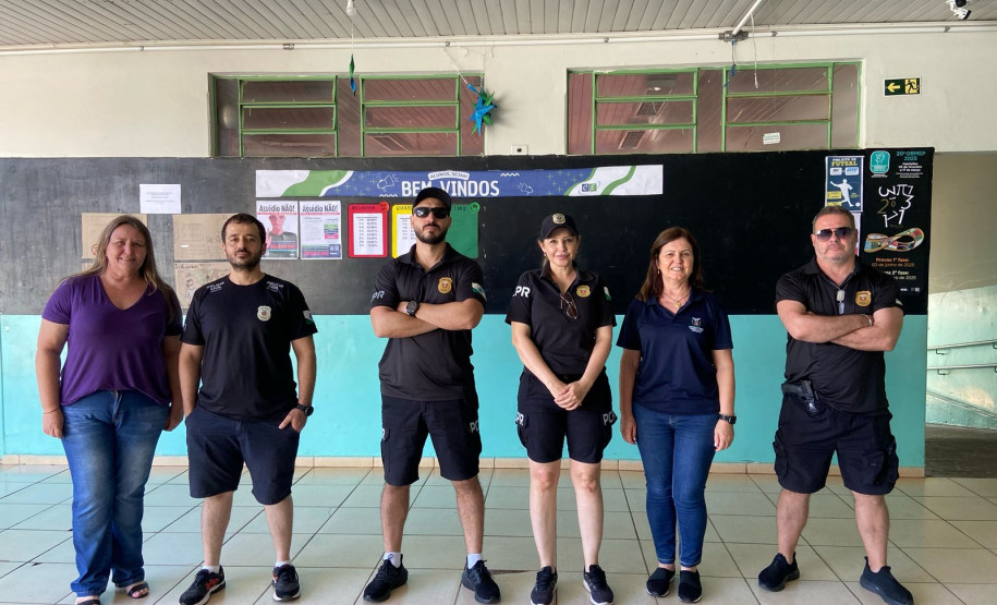 PCPR visita escola para discutir proteção de crianças e adolescentes em Porto Rico