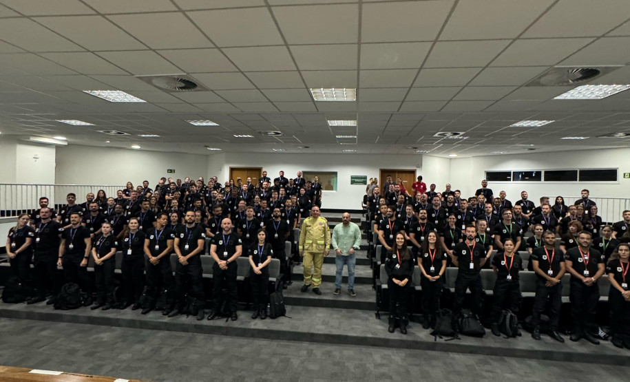 PCPR participa de treinamento de atendimento de urgência e emergência do CBMPR