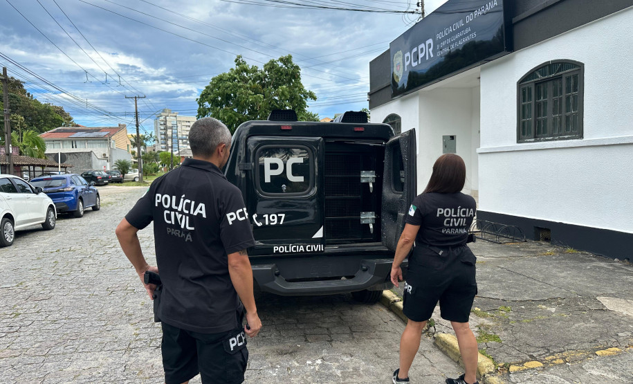 PCPR prende homem investigado por roubo ocorrido em Guaratuba
