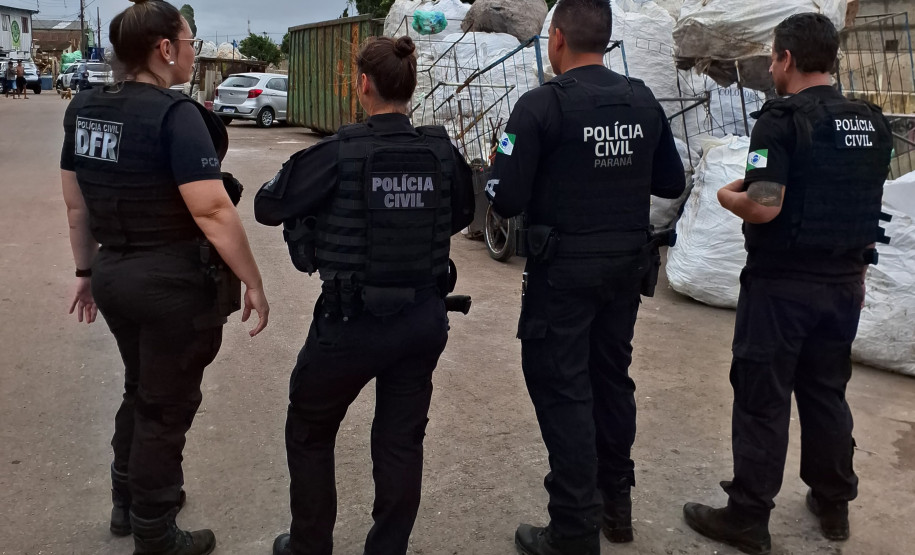 PCPR e GM prendem seis pessoas em operação de combate ao furto de fios de cobre