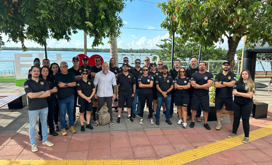 Delegado-geral da PCPR participa do ciclo de exposições das forças de segurança em Porto Rico