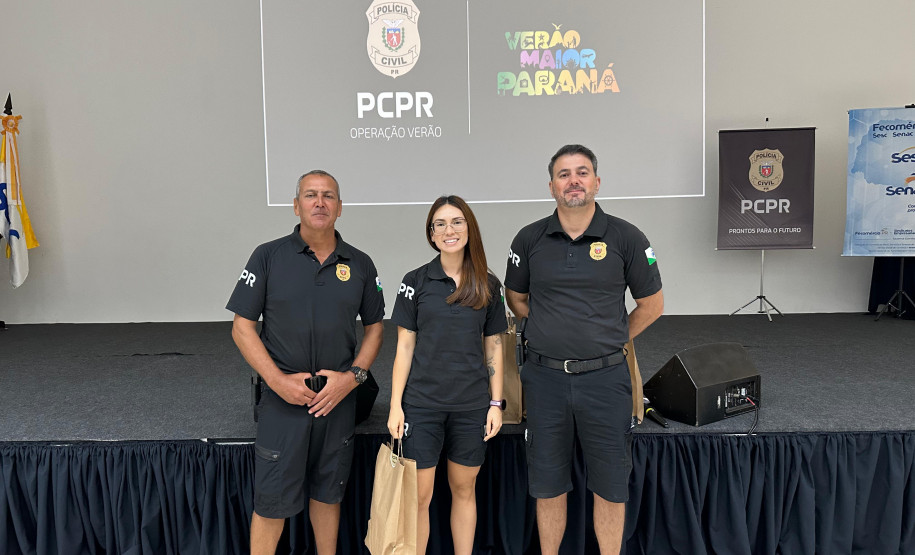 PCPR homenageia policiais plantonistas que tiveram destaque na segunda fase do Verão Maior Paraná