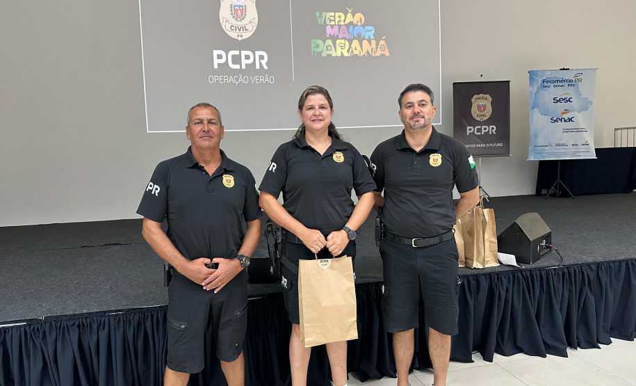 PCPR homenageia policiais plantonistas que tiveram destaque na segunda fase do Verão Maior Paraná