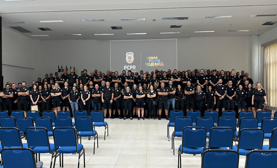 PCPR homenageia policiais plantonistas que tiveram destaque na segunda fase do Verão Maior Paraná