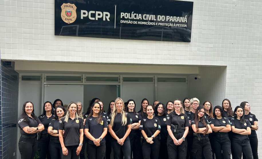 FORÇA FEMININA: PCPR destaca o papel das policiais civis no Dia Internacional da Mulher