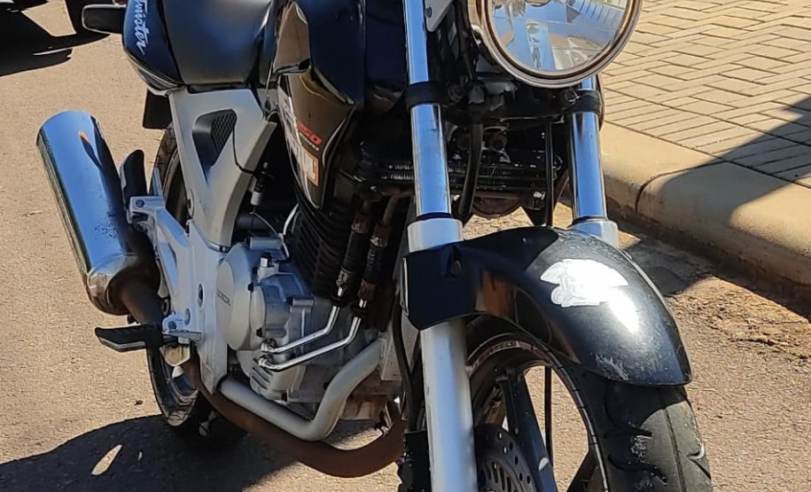 PCPR recupera motocicleta que havia sido furtada em Cascavel