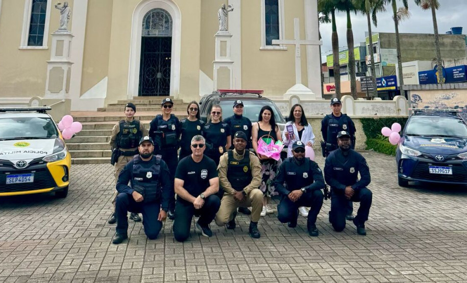 PCPR em ação integrada, reforça compromisso com a segurança e valorização das mulheres em São José dos Pinhais