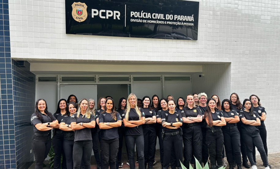 FORÇA FEMININA: PCPR destaca o papel das policiais civis no Dia Internacional da Mulher
