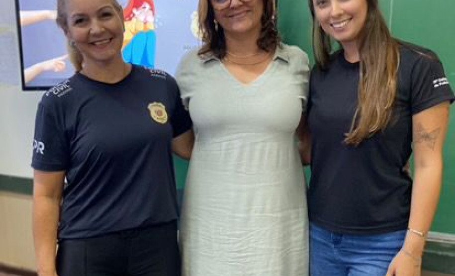 PCPR realiza palestra em combate ao bullying em Colégio Estadual de Rolândia