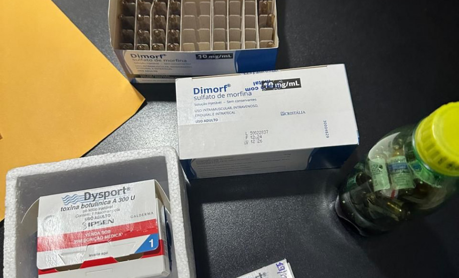 PCPR apreende medicamentos em duas clínicas e prende um dentista por tráfico de drogas em Curitiba