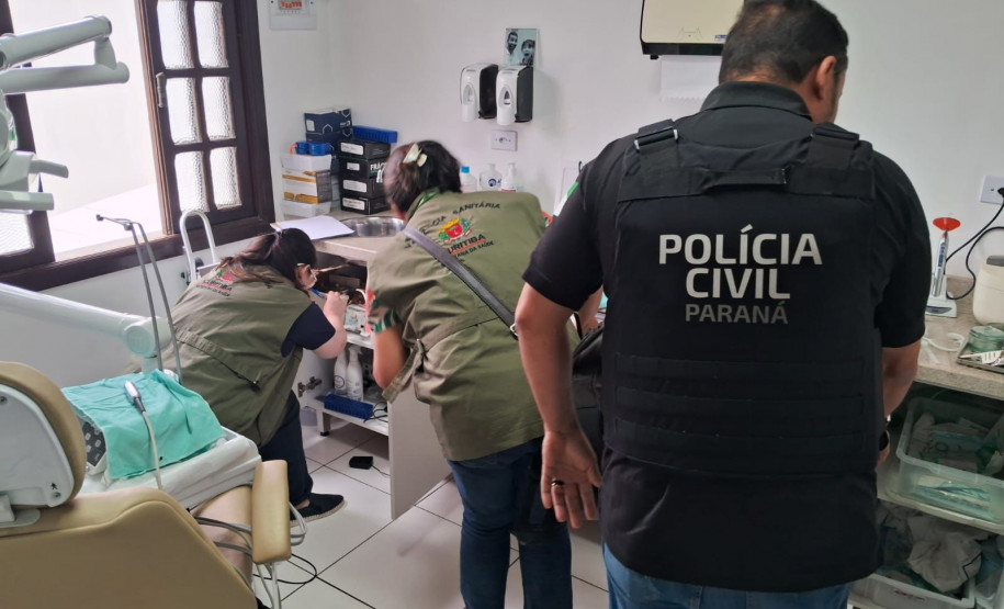 PCPR apreende medicamentos em duas clínicas e prende um dentista por tráfico de drogas em Curitiba