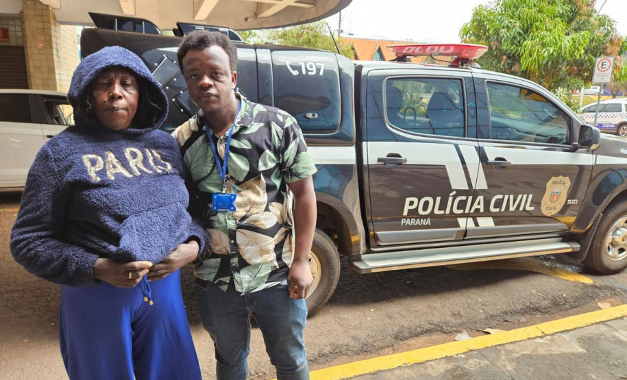 PCPR e GCM localizam mulher haitiana perdida e promovem reencontro com o filho
