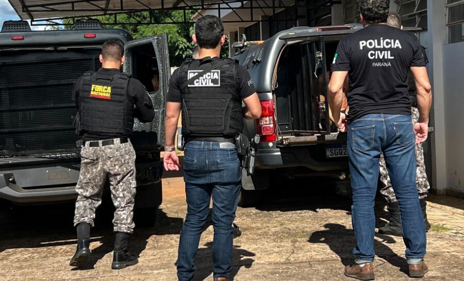 PCPR e Força Nacional prende dois homens durante operação deflagrada em Cruzeiro do Oeste