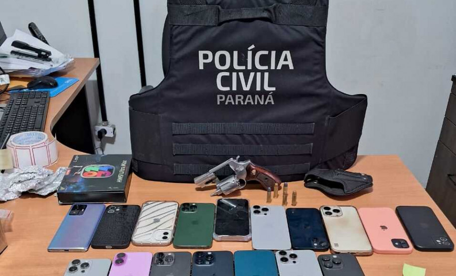 PCPR prende homem por receptação e recupera 16 celulares na Capital