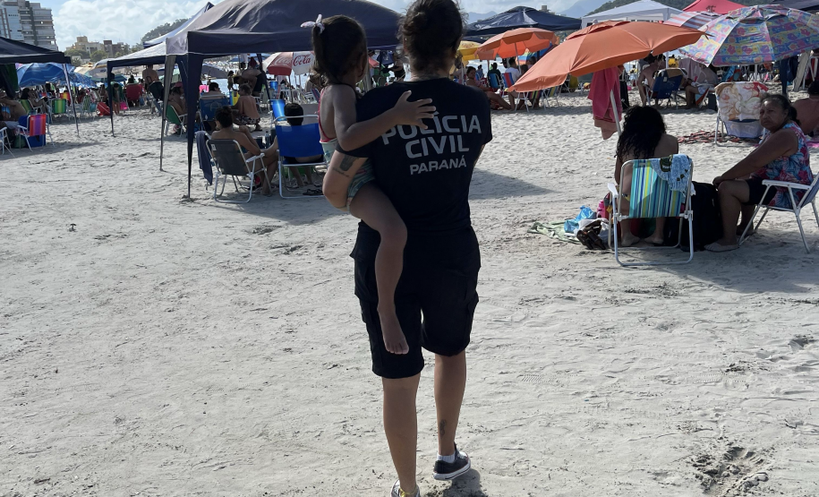 PCPR resolve desaparecimento e entrega criança perdida para família em Guaratuba